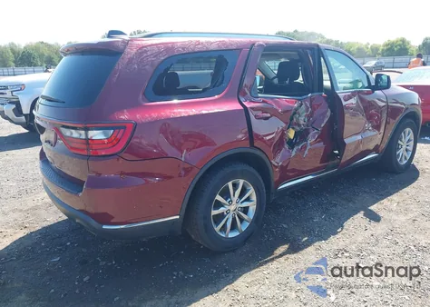 2018 Dodge Durango Sxt Rwd from USA, damaged, VIN 1C4RDHAG4JC160078